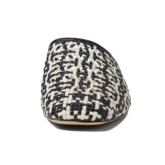 SAM EDELMAN Leona Black/Modern Ivory Mules Size 9 Medium (B, M) - Picture 5 of 12